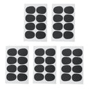 40 Pieces Alto/Tenor Saxophone Mouthpiece Patch Pad Rubber Cushions Sax Part
