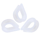 12Pcs/Pack Docking Yacht Boat Marine Nylon Rope Thimble 1/2" 3/8"