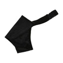 Black Adjustable Nylon Dog Muzzle for Security Bark Stops Along 8cm B7I4