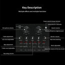 V8 Sound Card Audio Set Interface External Usb Live Microphone Sound Card B