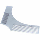 Stainless Steel Beard Styling Shaping Template Comb Facial Hair Tool