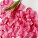 100pcs Roses petals artificial flowers for wedding Decoration - Pink+white