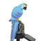 Solar Power LED Parrot Lawn Light Waterproof Garden Landscape Lamp (Blue)