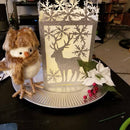 Christmas Elk Lantern Metal Cutting Dies Stencil DIY Scrapbook Album Card DP TE