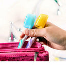 Toothbrush Head Cover Case Storage Travel Hiking Brush Cap Clean Box Hold IVY