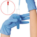10* 12cm Glass Pipette Laboratory Medicine Dropper Red Rubber Head Pipet