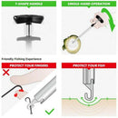 2X(Lightweight Fishing Lure Remover Tube Hook Detacher Portable Fish Hook O
