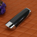 Car Interior Carbon Fiber Wood Texture Handbrake Grip Decoration Cover
