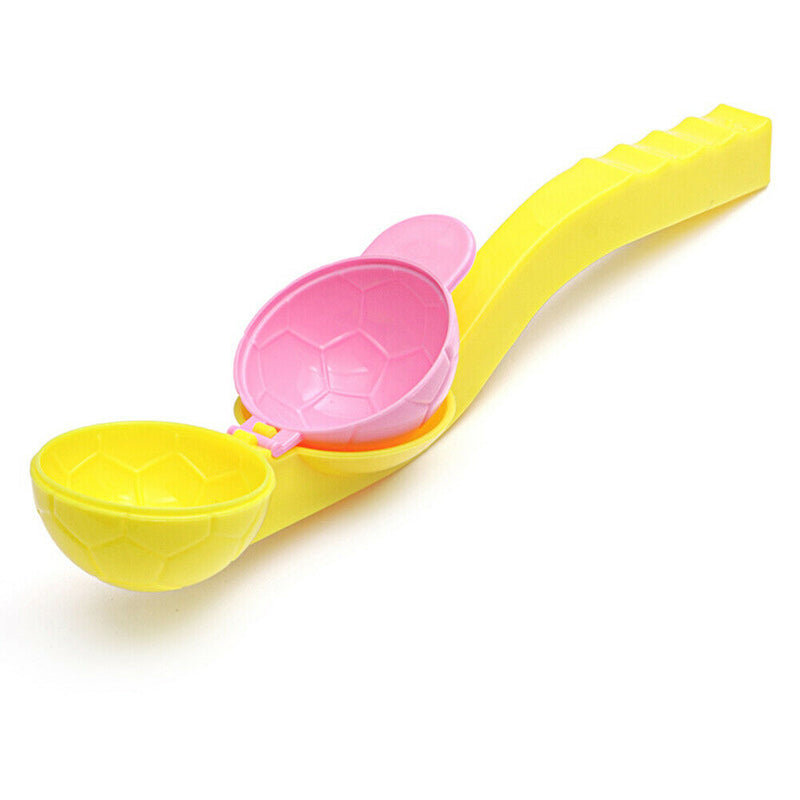 Football Snowball Maker Clip Kids Outdoor Sand Snow Ball Mold Toys Random