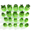 20pcs Set Biscuit Mould Stainless Steel Cookie DIY Baking Tool Home Kitchen