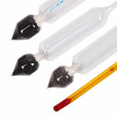 3X Hydrometer Alcohol Meter Vinometer Tester With one Thermometer Gadget Set Z