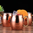 Ounces Hammered Copper Plated Moscow Mule Mug Beer Cup Coffee Cup Mug Coppe