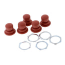 5Pcs/set Primer Bulb For Tecumseh 36045 36045A 36045 ROTARY 9289 Engine JR