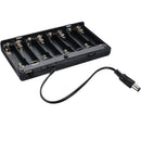 DIY Battery Holder 8x AA Storage Case DC 12V Switch Lead Wire 2.1mm x 5.5mm Plug