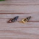 12x6mm 140pcs Fashion Jewelry Findings Lobster Clasp Hooks for Necklace