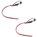 2Pcs 300mm 14AWG Hot Solar Battery Charger SAE Harness DIY Connector Cable