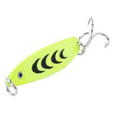 5pcs Metal Spoon Fishing Lure Spinner Colorful Sequins Artificial Hard Bait