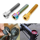 M6X30mm Titanium Bolts For MTB Bicycle Column Headset Stem Cap Bolt Bike Sc