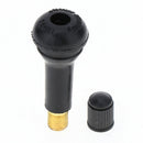 100 Pack Tubeless TR414 Rubber Snap-in Tire Valve Stems, Stardard Length