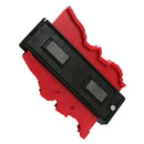 2 Pieces 120mm Irregular Profile Measuring Gauge Contour Duplication - Red