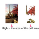 2 Sets London Paris 5D Diamond Painting Rhinestone Embroidery Picture Craft
