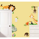 Jungle Safari Animals Wall Stickers Decals Kids Nursery Baby Room Decor SElj
