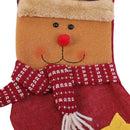 Large Christmas Sock Children Candy Gifts Bag Home Party Decor(Elk)