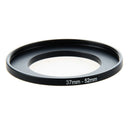 Camera Lens Filter Step Up Ring 37mm to 52mm Adapter Black D5F7