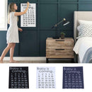 3x Multi-colors Baby is Come Print Cloth Stickers Birth Countdown for T-s DYT