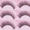 1Pair Natural Sparse Cross Eye Lashes Extension Makeup Long False-Eyelashes HOT