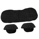 1x Car Seat Winter Anti Slip Cushion Soft Breathable Seat Cover Supplies Black