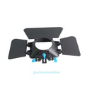 M1 Matte Box Camera Shade for 15mm Rail Rod Follow Focus Rig Cage Camera