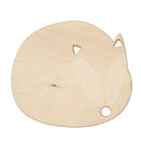 Cat Fox Dog Deer Caved Wooden Cup Coaster Heat Insulated Pad Placemat Table H3D7