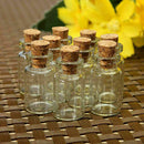 10x Mini-Small Cork Stopper Glass Bottles Vialsjars Fashion 23 X 12mm Gifts U0B7