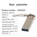 metal Usb 3.0 Flash Drive Pen Drive Pendrive Usb Stick Flash Drive With Key L6S4