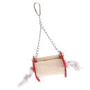 Parrots Parakeet Finches Natural Loofah Chew Toys with Hook