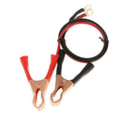 2 Pieces 50A Battery Terminal Alligator Clamp Cable Clip for Car Black+Red