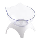 2x Cat Puppy Single Elevated Bowls Pet Raised Feeder Easy Clean Single Bowls