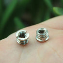10x 1/4" to 3/8" Thread Convert Screw Adapter for Tripod Monopod Ballhead ME