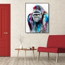 Painting By Numbers Kit DIY Chimpanzee Hand Painted Canvas Oil Art Picture A