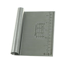 Stainless Steel Pizza Dough Scraper Cutt Flour Pastry Kitchen Cake Baking ToolM&