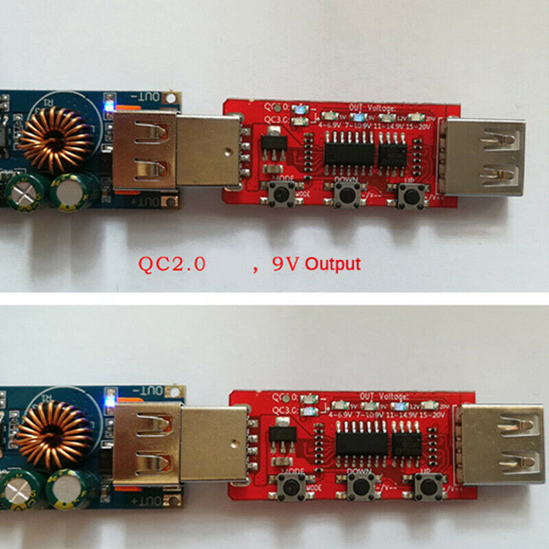 Usb Dc Step-Down Module 12V/24V To Qc3.0 Fast Charge Mobile Phone Charging  B4H6