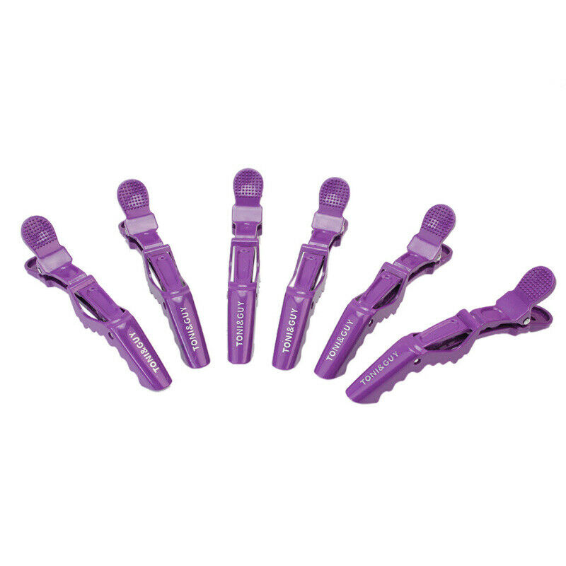 6 pcs Sectioning Clip Hairdressing Styling Hair Tool Crocodile Salon Supp KBT