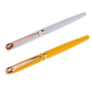 2pcs Metal Fountain Ink Pen Writing Pen Fine Nib for Calligraphy Stationery