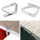 Tablecloth Clips 12 Packs Picnic Table Clips Flexible Stainless Steel Table