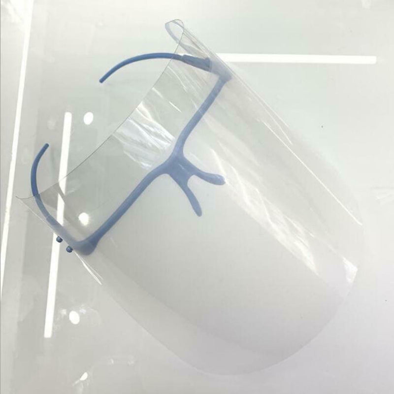 2Pieces Adjustable Full Face Shield Goggles Visor Hat Anti-Fog Dustproof