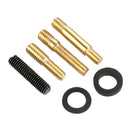 Universal mini 3.5cm carbon fiber screw aluminum car short stubby mast antennaJR