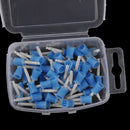 100x dental plastic polishing brush prophy rubber cup dentist lab material  Au3C