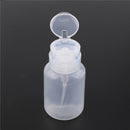 250Ml Nail Art Clear Empty Pump Dispenser Cleanser Bottle Manicure Press Bottl~Z