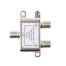 2 Way TV RF Coax Coaxial Cable Splitter For CATV 5-2400MHz Signal